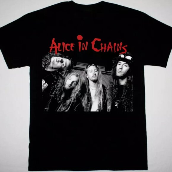 Annette Y Tops - Classic Alice In Chains Band T-Shirt, Rock Music Fan Tee for Men and Women 129